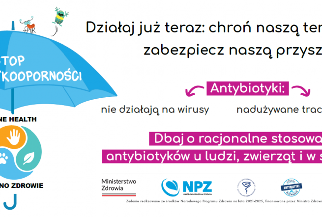18 listopada - Europejski Dzień Wiedzy o Antybiotykach