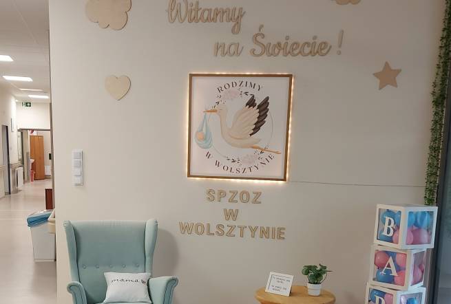 Kącik dla Mam w Oddziale Położniczym i Neonatologicznym SPZOZ w Wolsztynie 