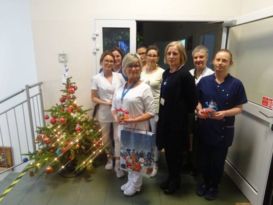 Życzenia świąteczne dla naszych Pacjentów Zakładu Pielęgnacyjno-Opiekuńczego  