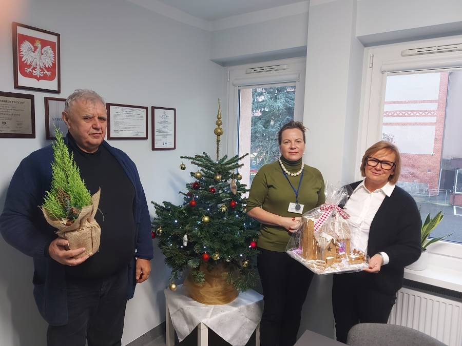 Spotkanie z Prezes Stowarzyszenia na Rzecz Rozwoju Szpitala Powiatowego im. Doktora Roberta Kocha 