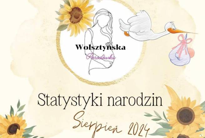 Statystyki urodzeń sierpień 2024