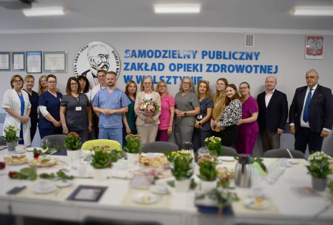 Spotkanie z okazji Międzynarodowego Dnia Pielęgniarki i Położnej w SPZOZ w Wolsztynie