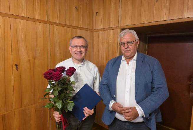 Życzenia z okazji 100-lecia obecności Misjonarzy Oblatów w Obrze 