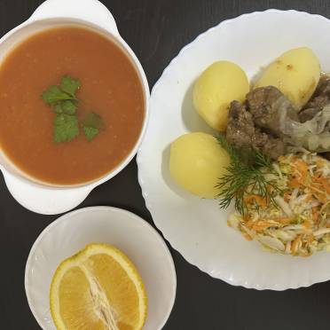 4.08.2025 r. obiad dieta podstawowa