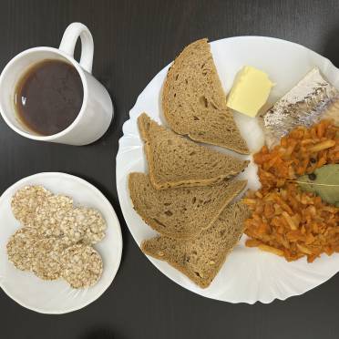 7.11.2025 r. kolacja dieta z ogr. łatwoprzyswajalnych węglowodanów