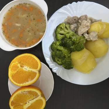 14.04.2025 r. obiad dieta lekkostrawna