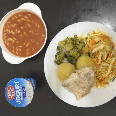 12.12.2025 r. obiad dieta z ogr. łatwoprzyswajalnych węglowodanów