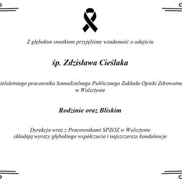śp. Zdzisław Cieślak