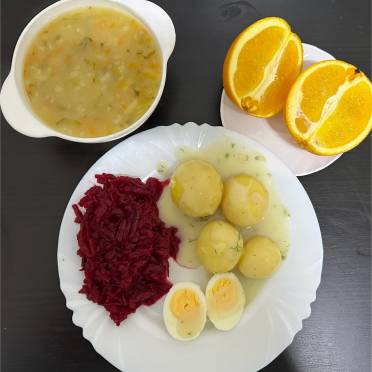 12.01.2024 r. - obiad - dieta lekkostrawna